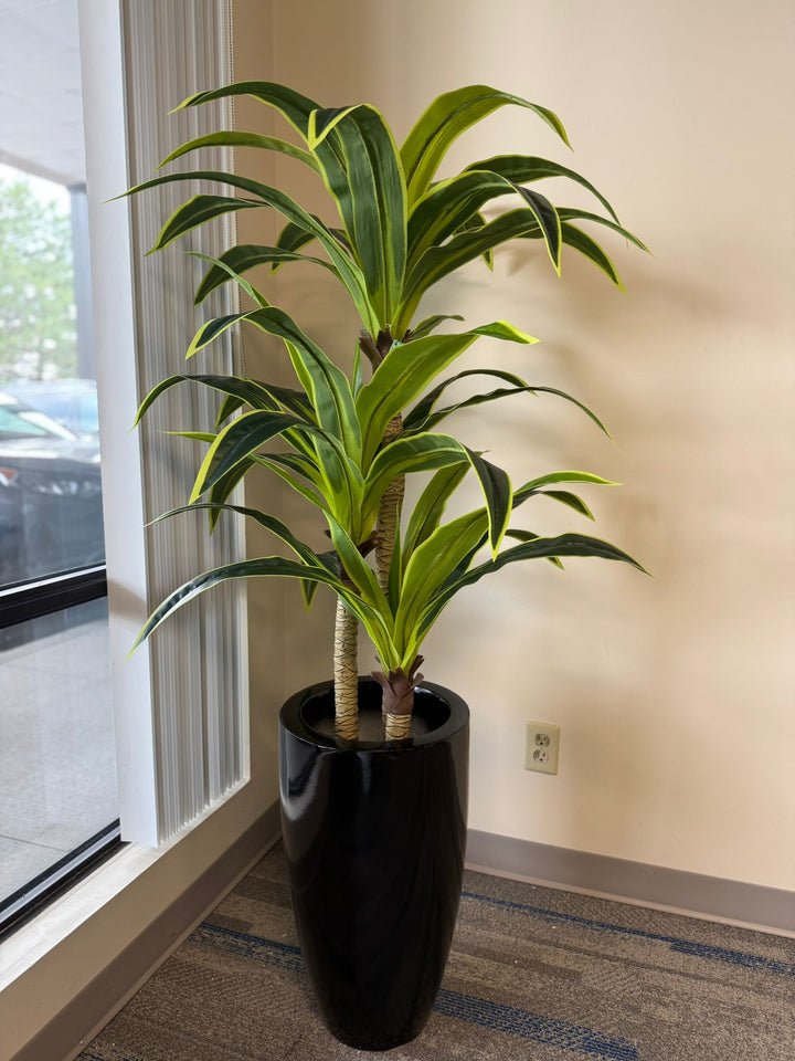 Modern Glossy Cylindrical Planters