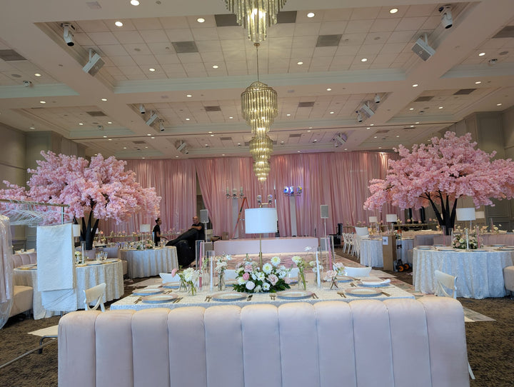 12ft light pink cherry blossom tree rental for elegant Toronto events