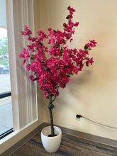 Load image into Gallery viewer, Artificial Bougainvillea Flower tree (Pink) -6&#39;
