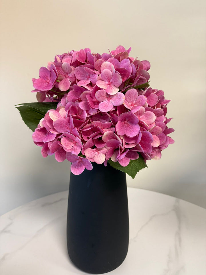 Artificial Pink Hydrangea Stems