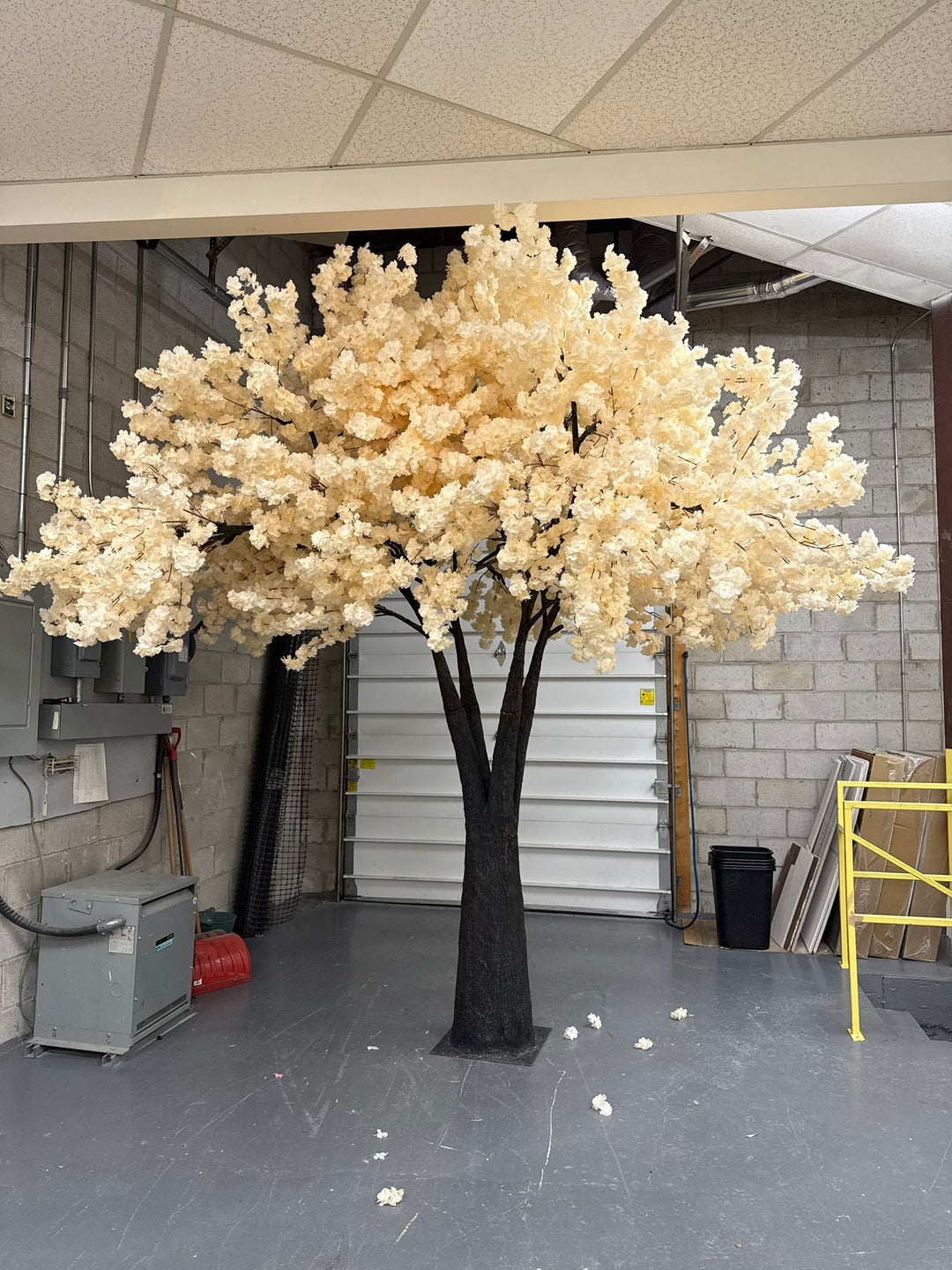12ft off-white cherry blossom tree for wedding and event décor