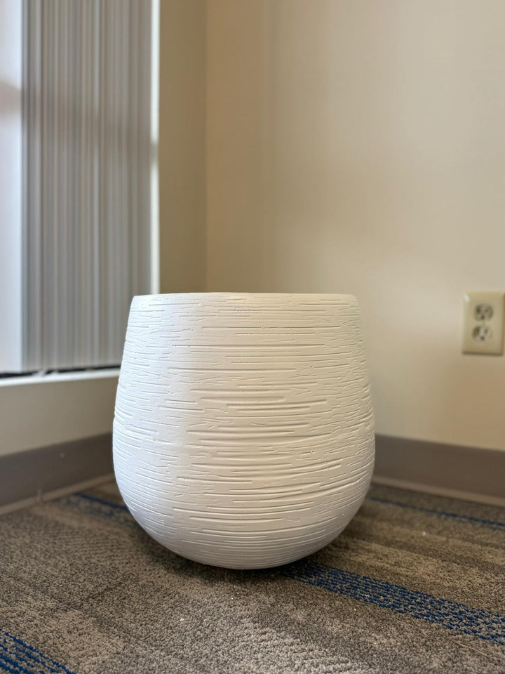 Textured Cement Planters