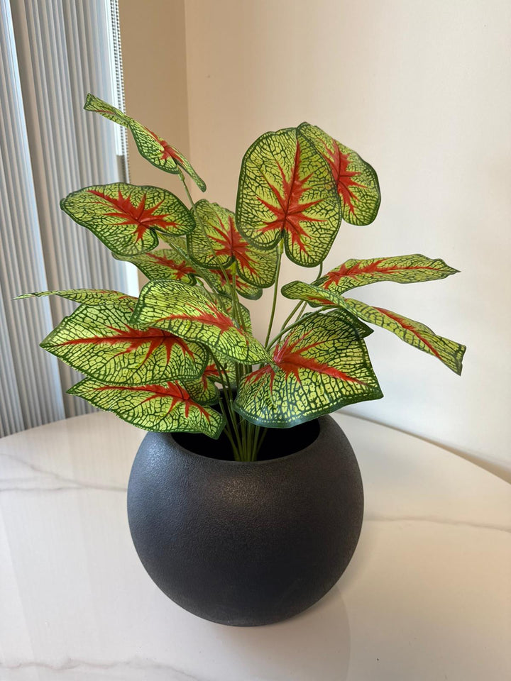 Artificial Caladium Desk Plant – 28"