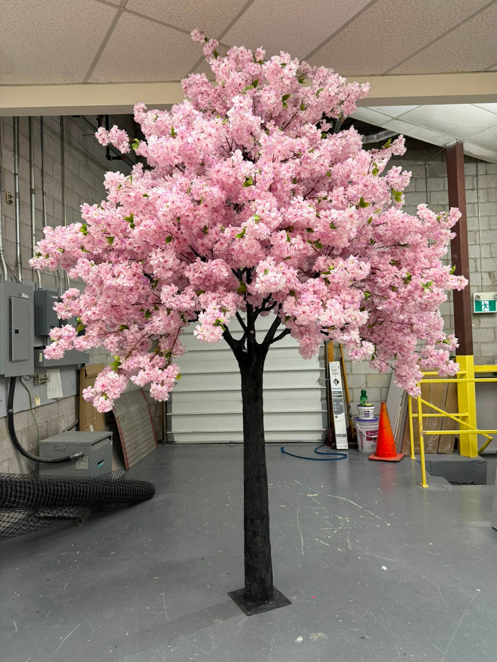 10ft Artificial Light Purple Cherry Blossom Tree