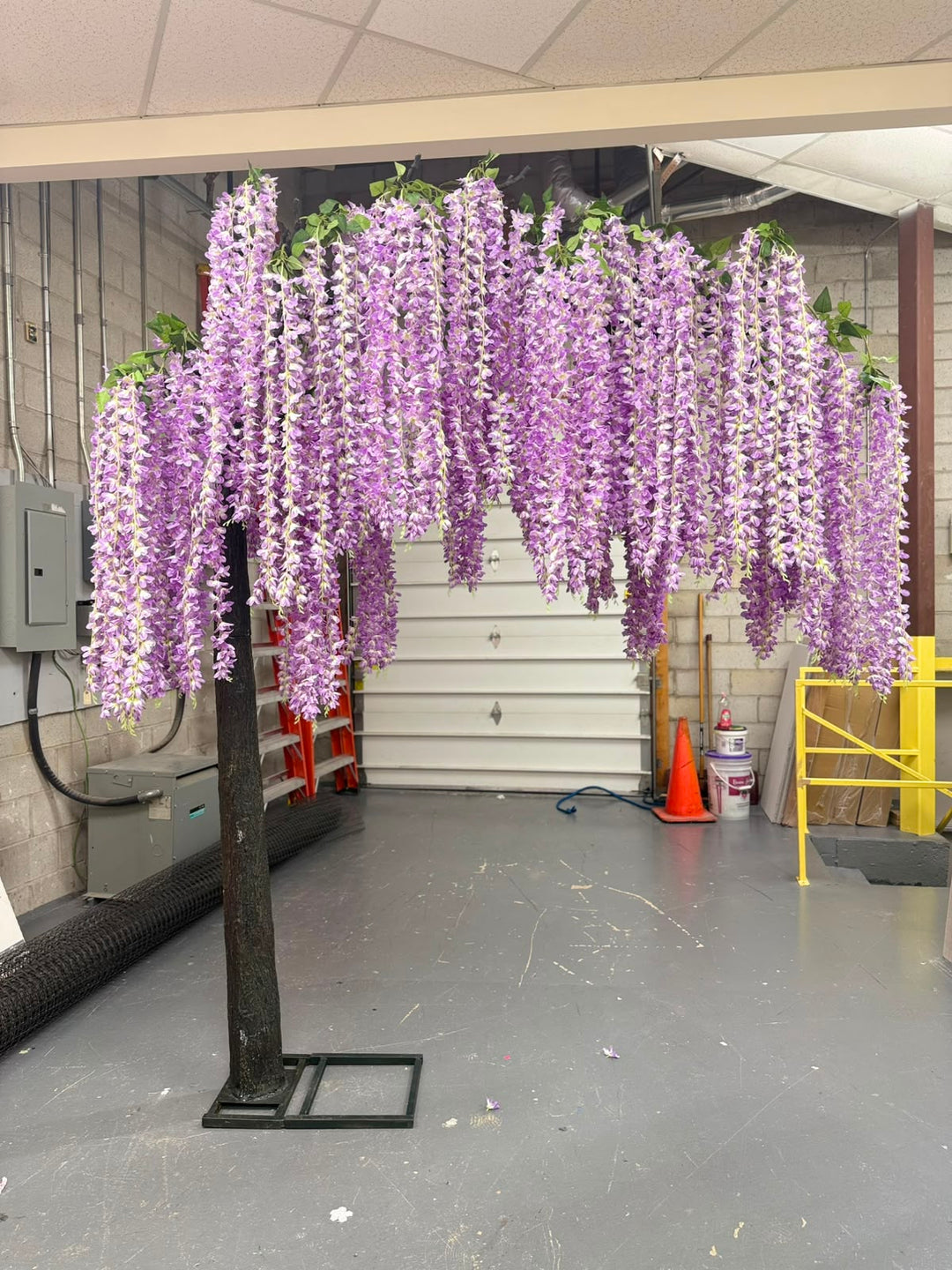 10ft Artificial Lavender Wisteria  Arch Tree Rental