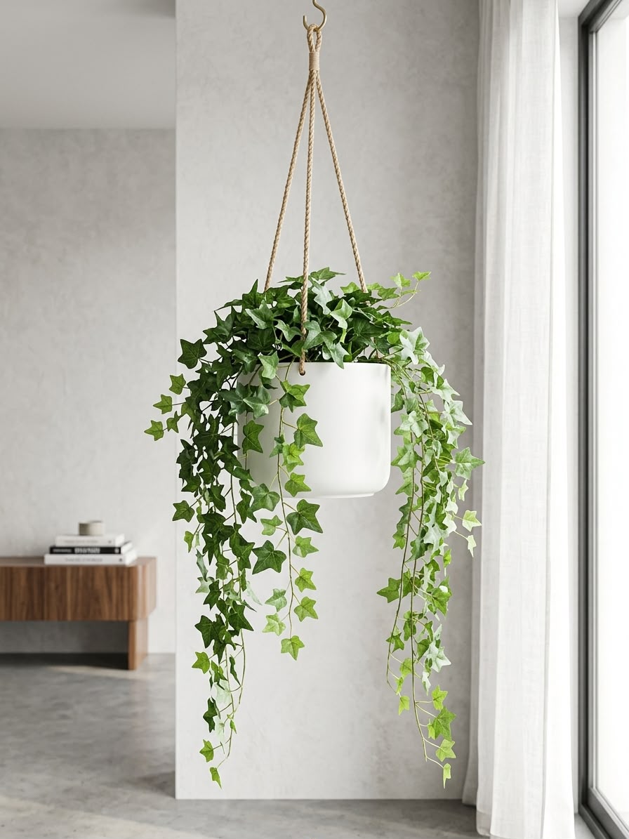 Artificial 12 Head English Ivy  Hanging Vine_ 97 cm