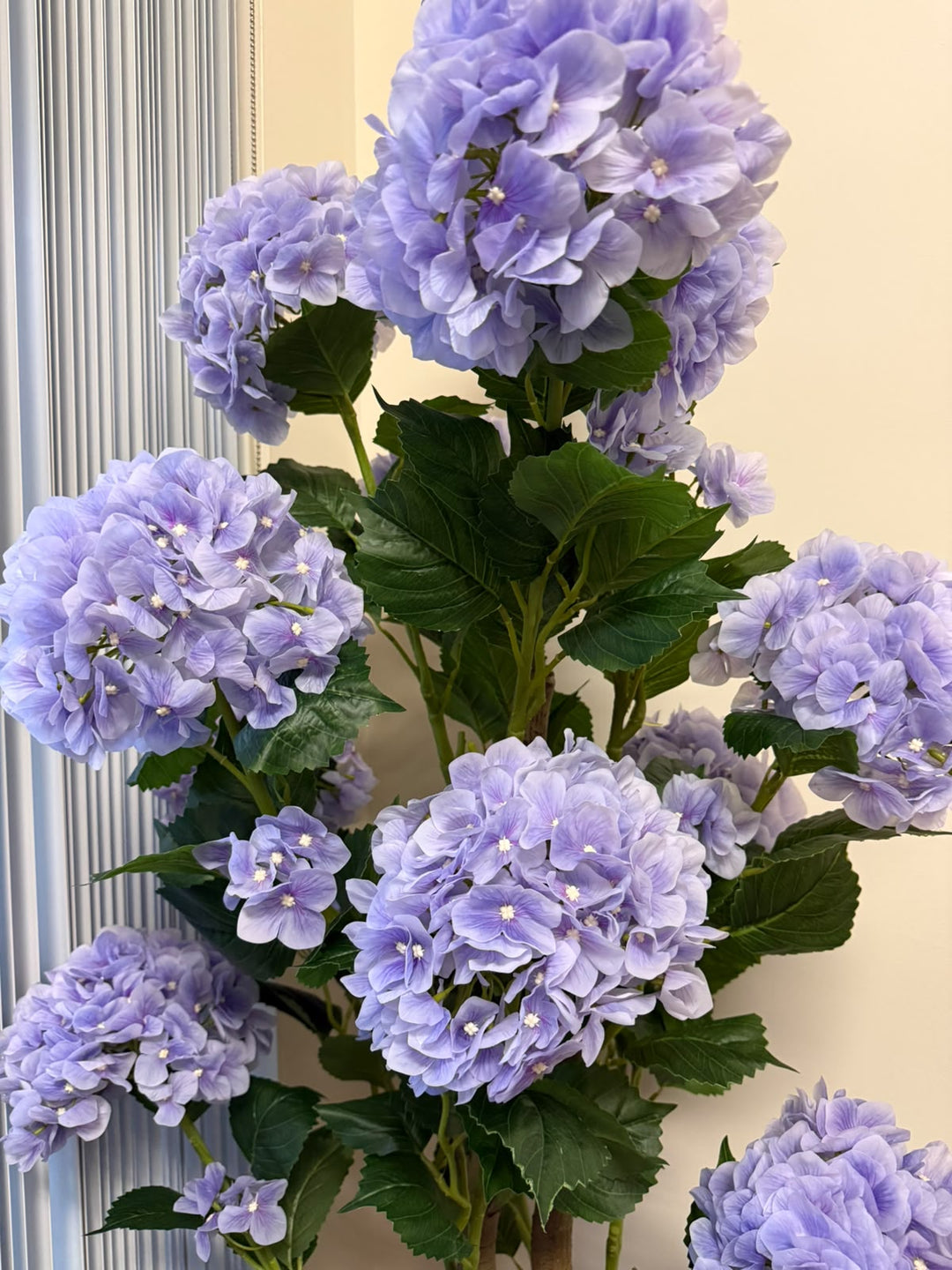Artificial Lavender Hydrangea Flower Plant _3ft