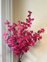 Load image into Gallery viewer, Artificial Bougainvillea Flower tree (Pink) -6&#39;
