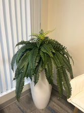 Load image into Gallery viewer, Artificial Boston fern bushes
