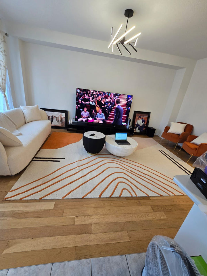 Modern Coffee Table with Sintered Stone top (set of 2)