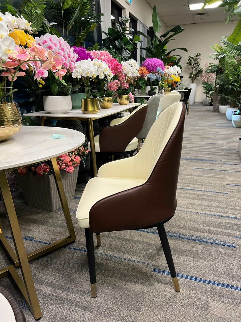 Modern PU dinning chair