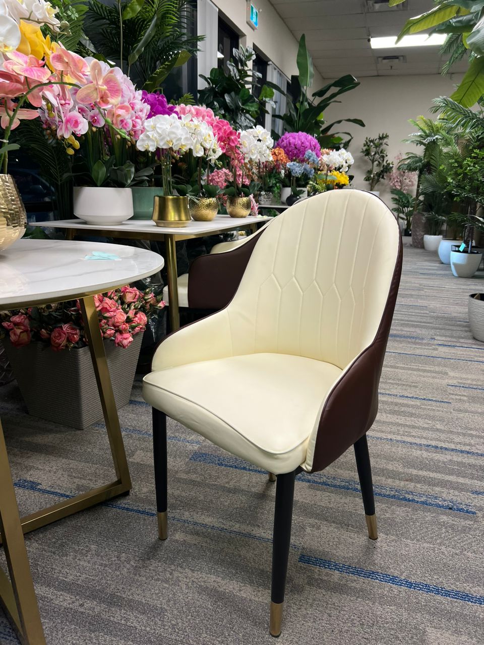 Modern PU dinning chair