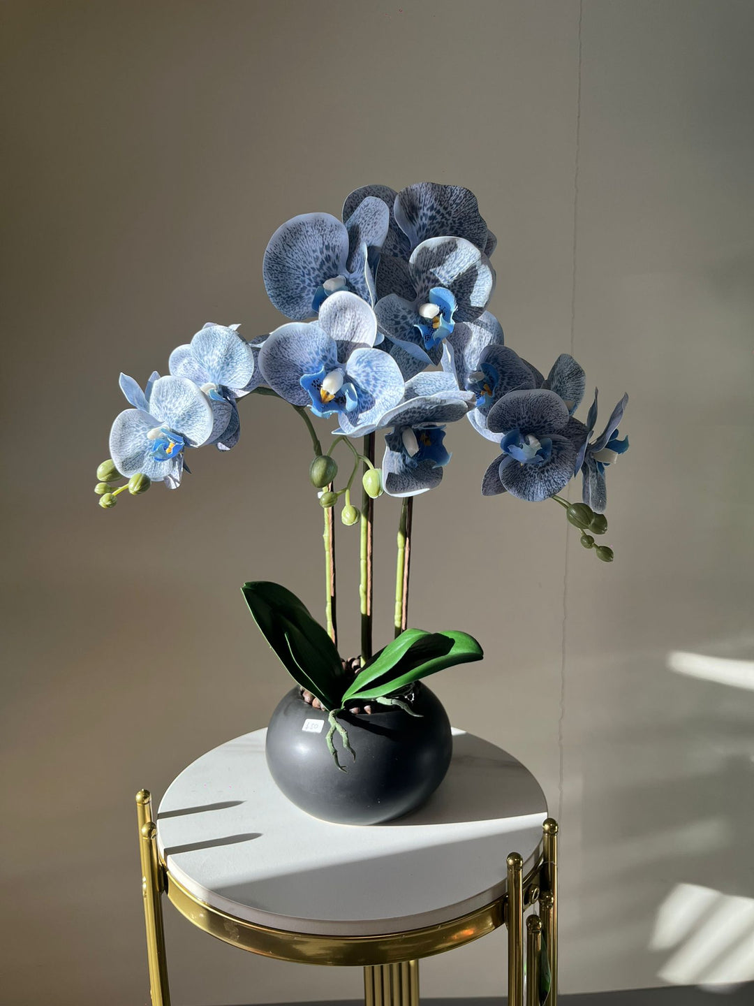 Real touch artificial orchid Arrangement