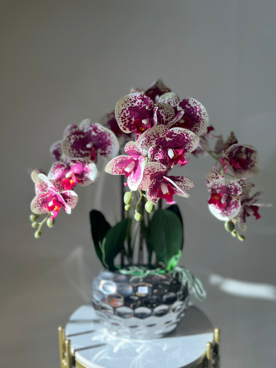 Real touch artificial orchid Arrangement