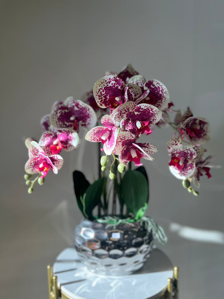 Real touch artificial orchid Arrangement