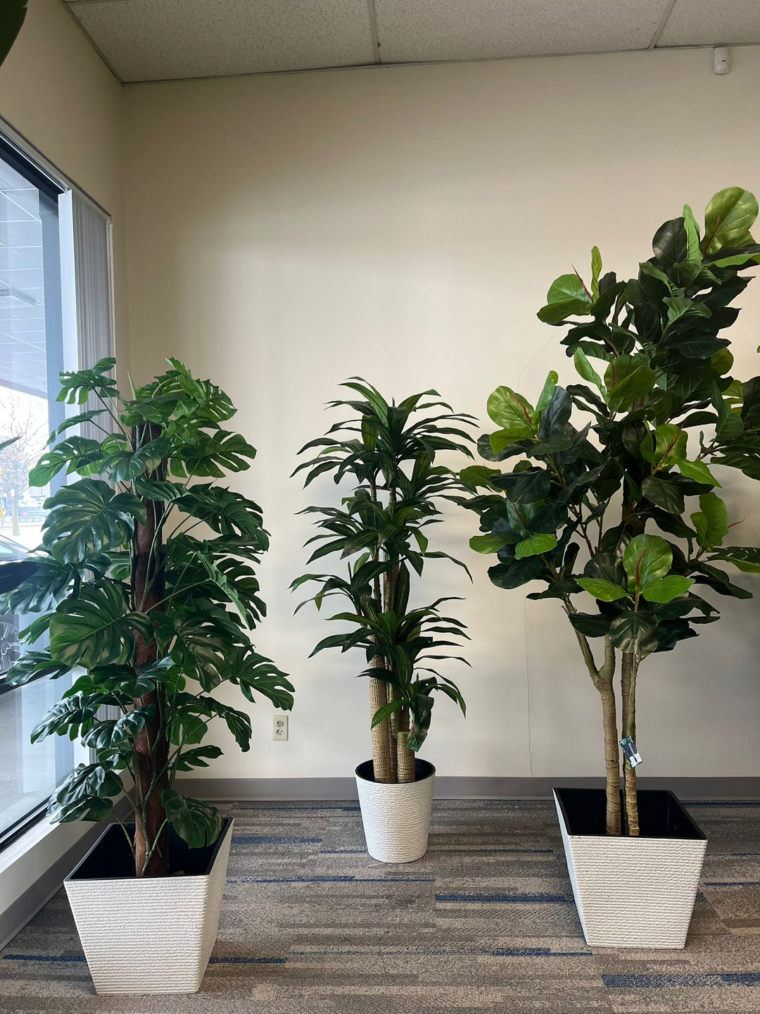 Square Resin Planter