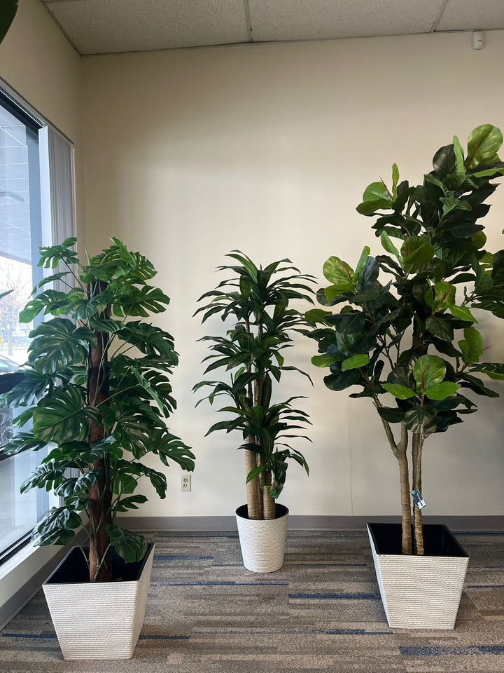 Square Resin Planter