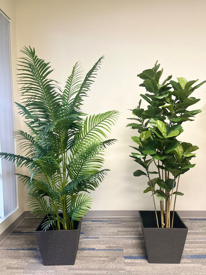 Square Resin Planter