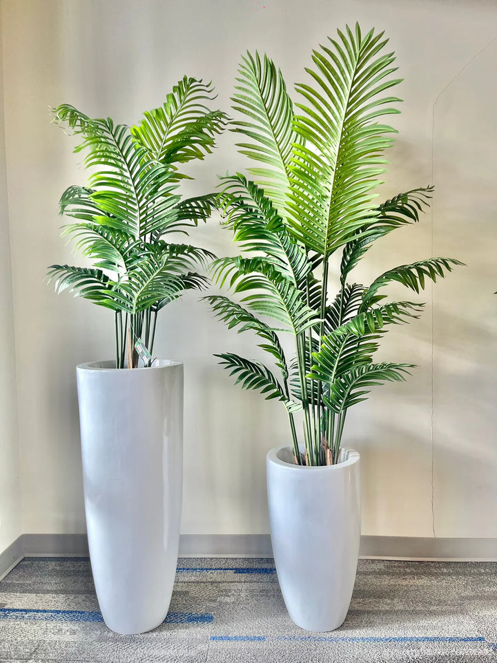 Modern Glossy Cylindrical Planters