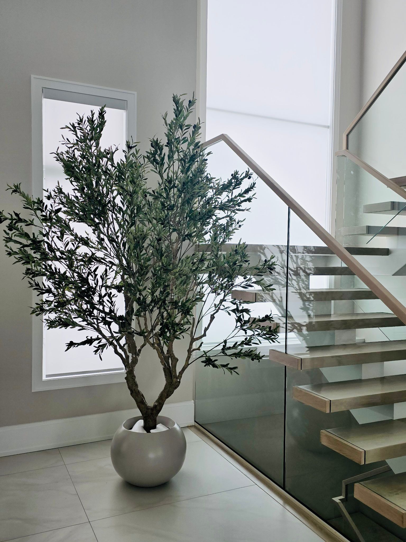 Artificial Olive Tree - 10ft | Tall Indoor Rustic Décor – WAYSAVING