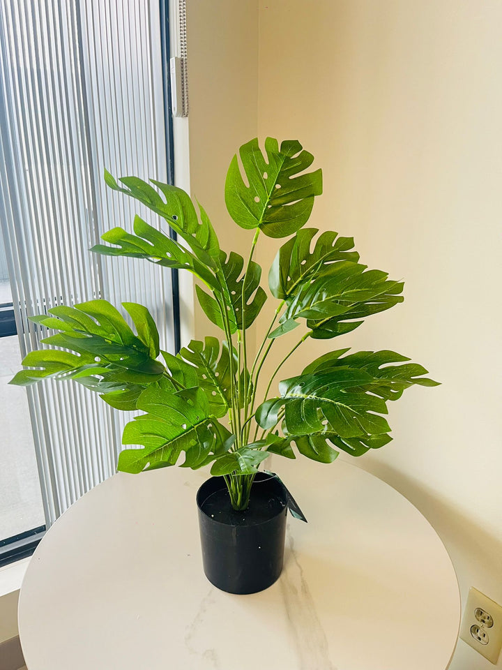 Artificial plant - 28" (Monstera plant)