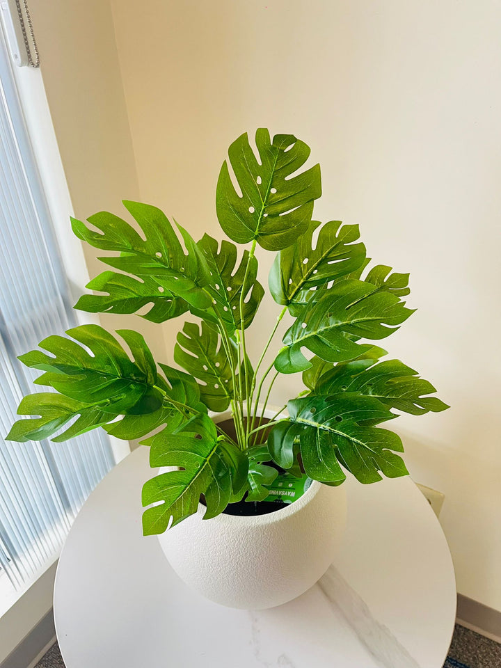 Artificial plant - 28" (Monstera plant)