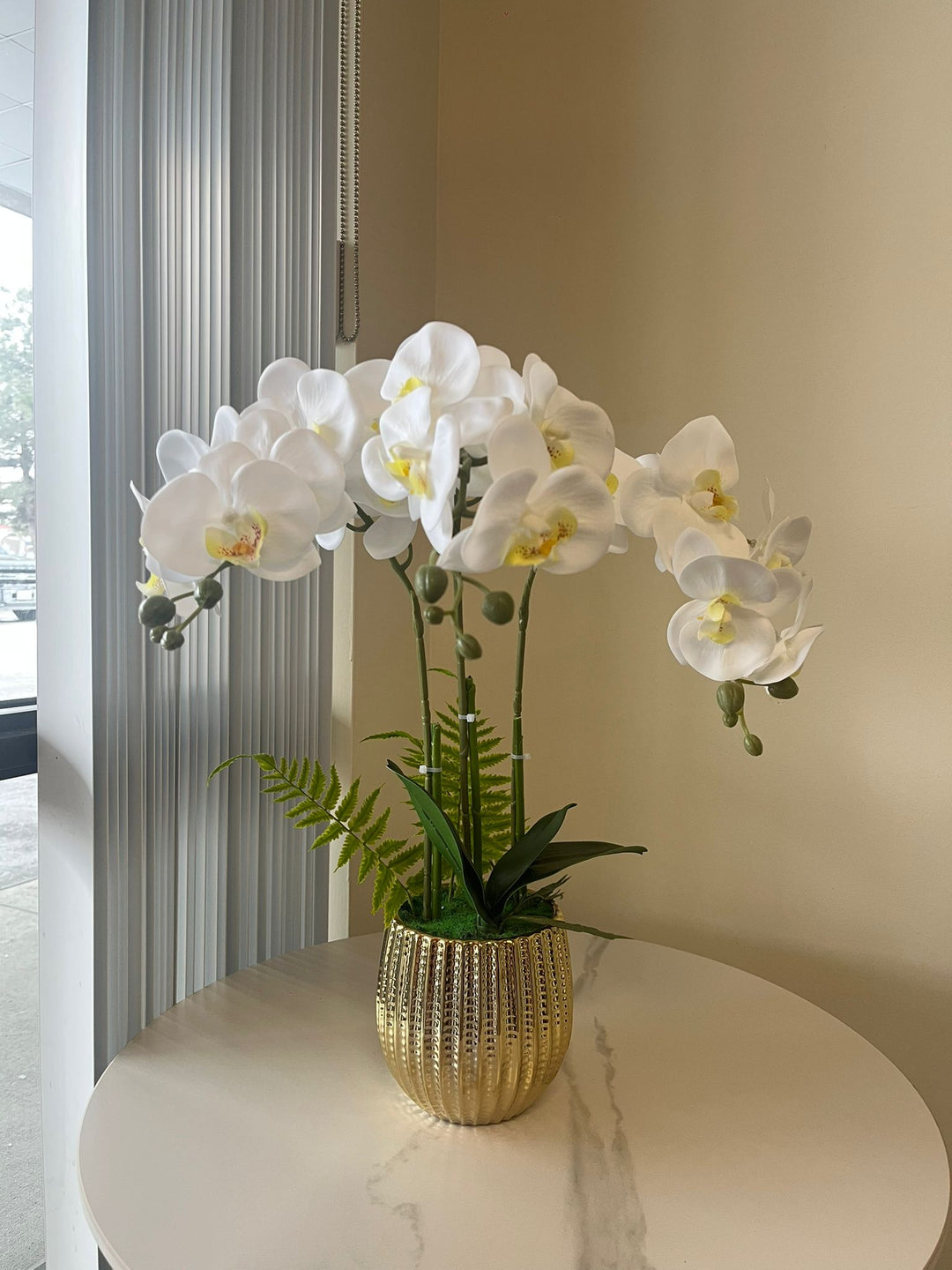 Real touch artificial orchid Arrangement