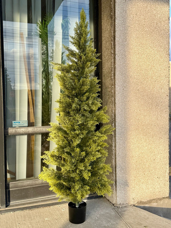 Artificial Cedar tree with UV resistance -6'
