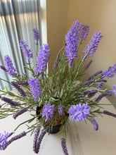 Load image into Gallery viewer, Artificial Lavender Desk Plant

