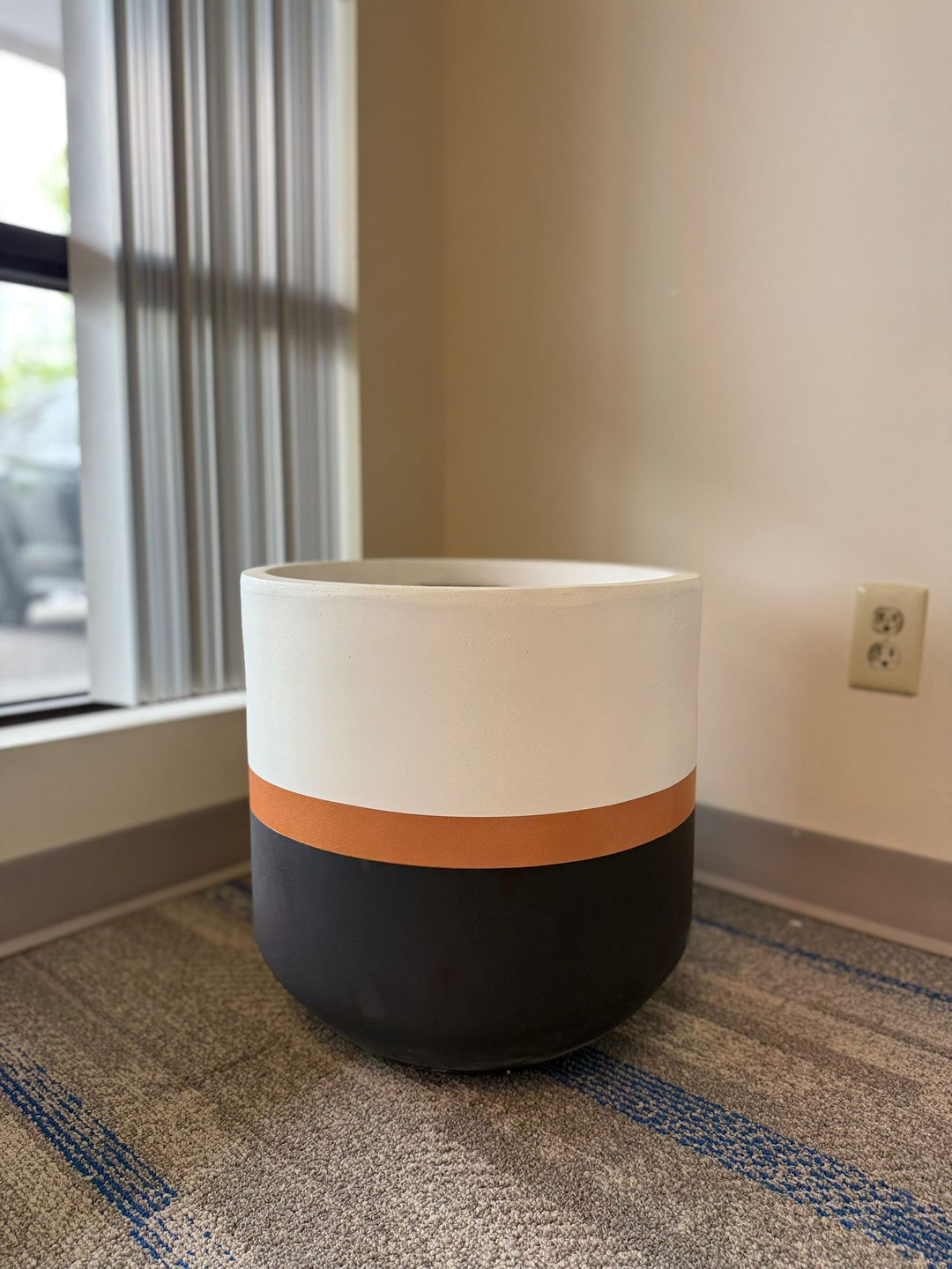 Elegant Tricolor Plant Pots