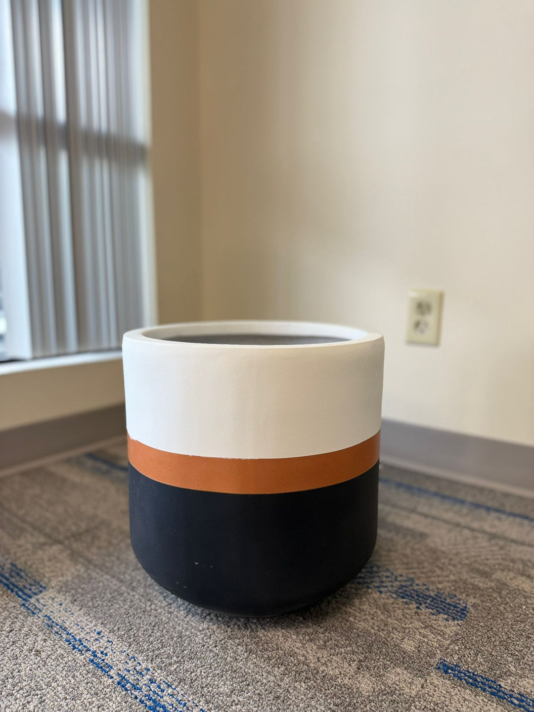 Elegant Tricolor Plant Pots