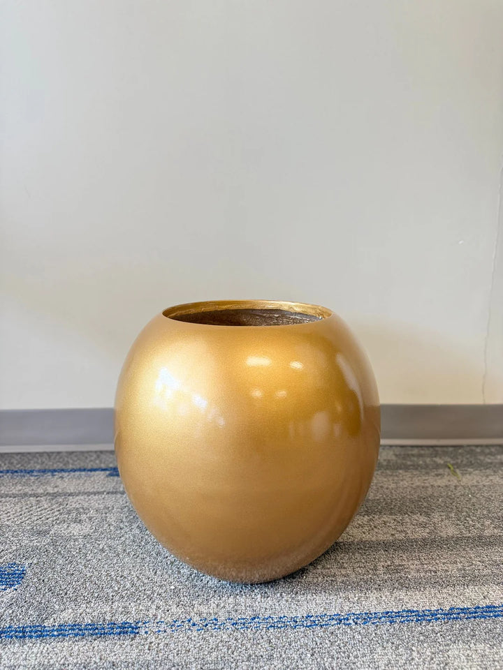 Globe Fiberglass Planters