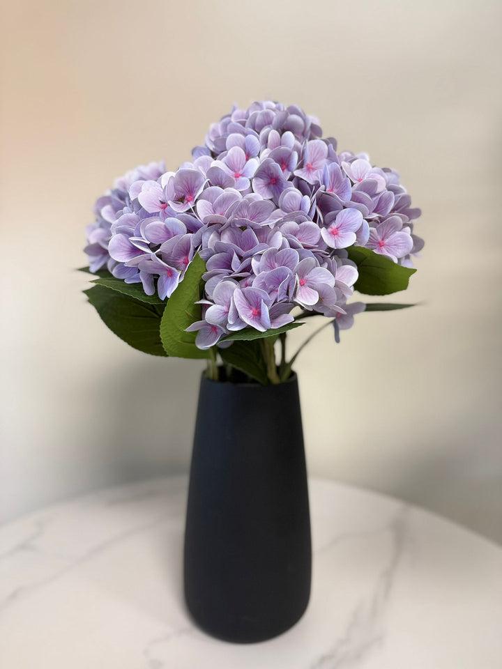 Artificial Purple Hydrangea Stems