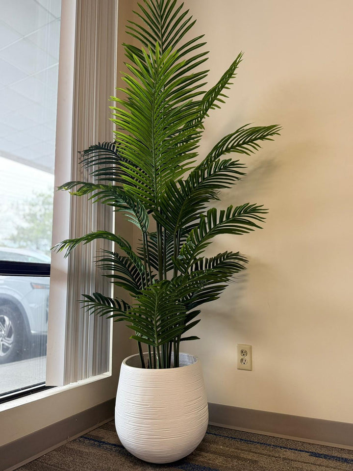 Classic Textured Cement Planters