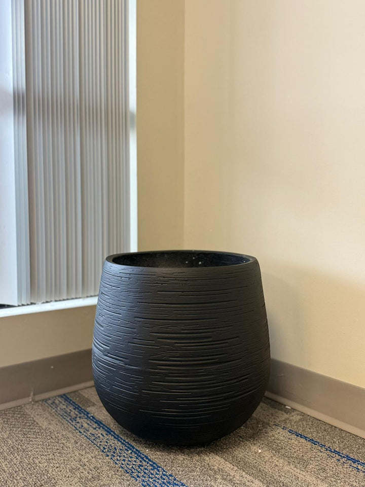 Classic Textured Cement Planters
