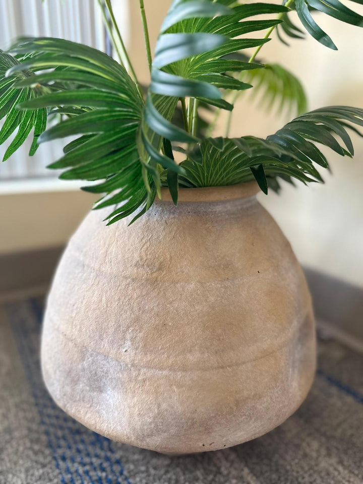 Antique Finish Cement Planters