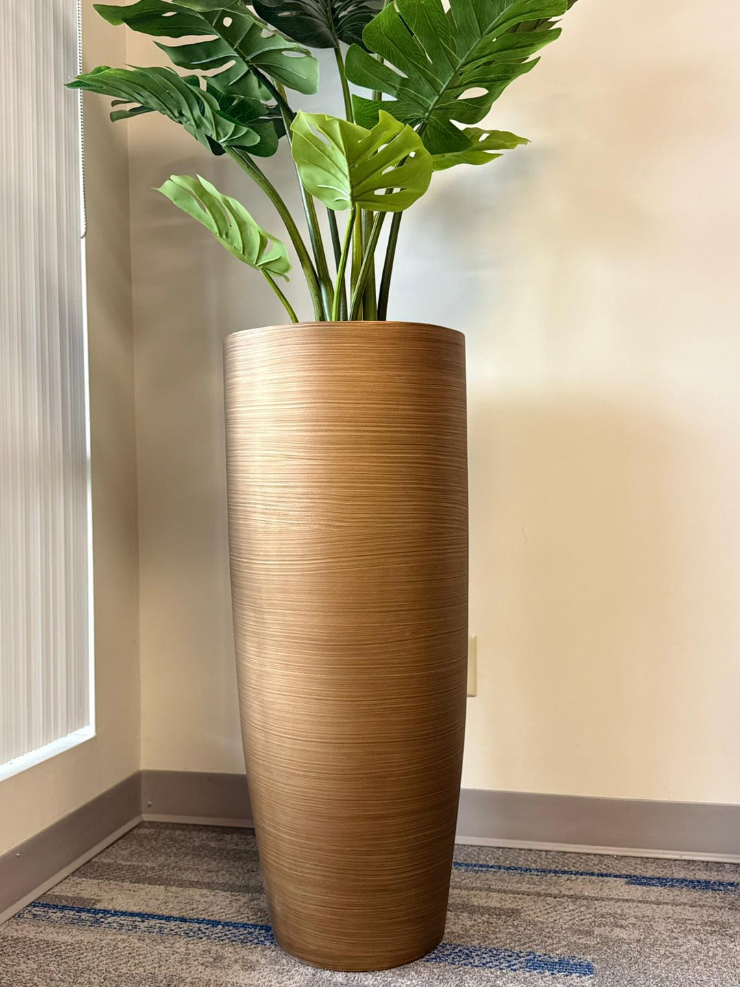 Tall Cylindrical Planters