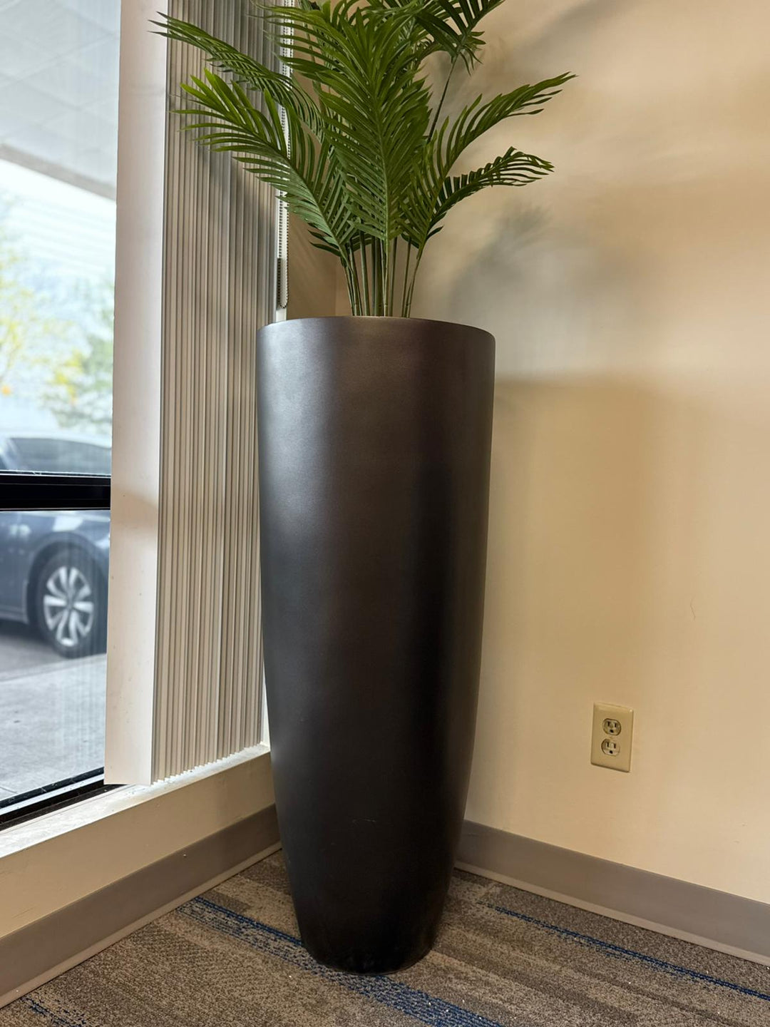 Modern Glossy Cylindrical Planters