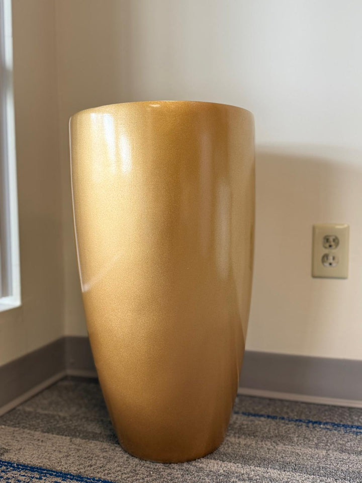 Modern Glossy Cylindrical Planters