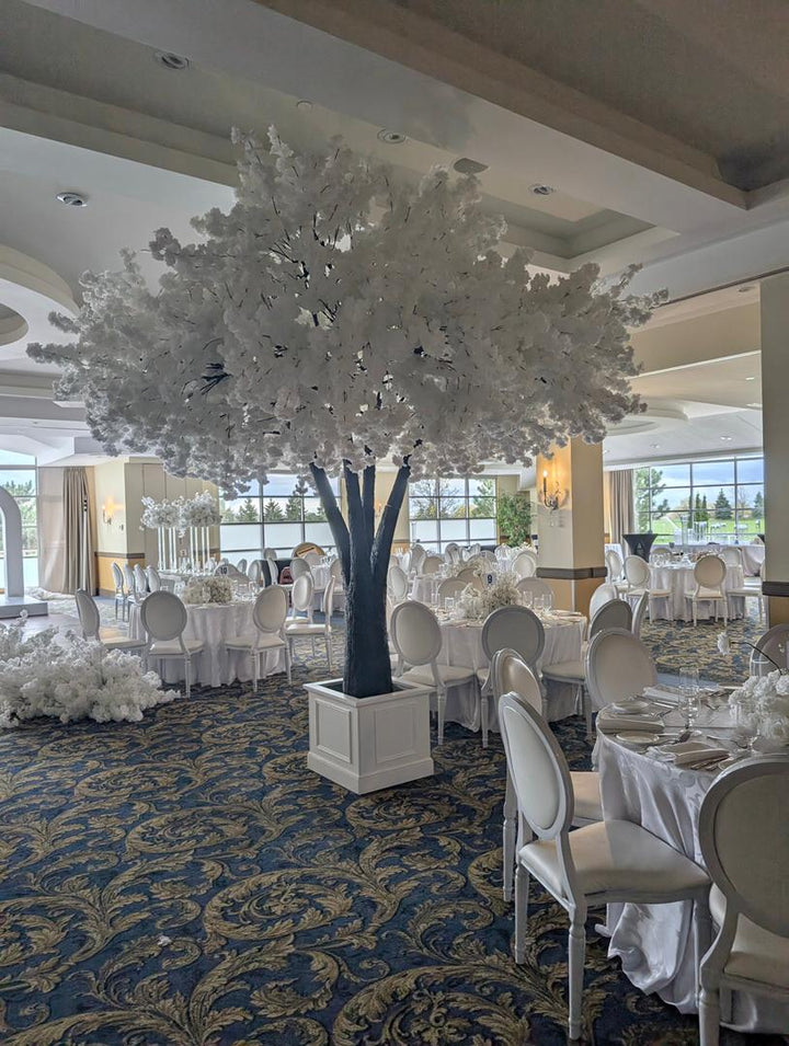 12ft Artificial Cherry Blossom Tree - White