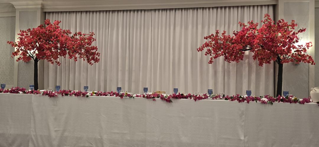 10ft Artificial Bougainvillea Arch Tree