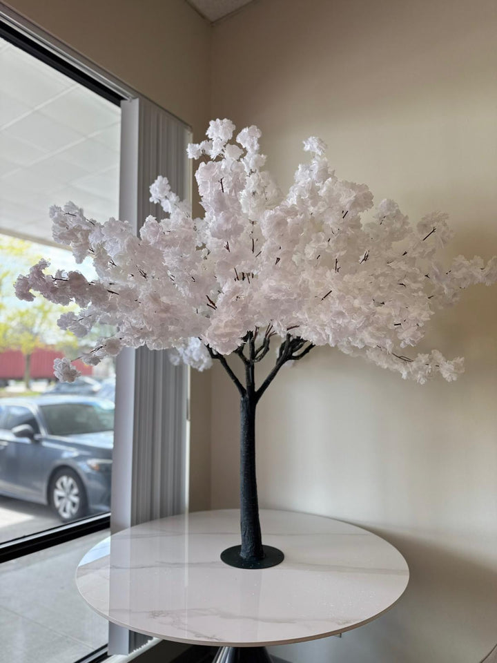 4ft White Cherry Blossom Tree Rental (Multiple Colors Available)