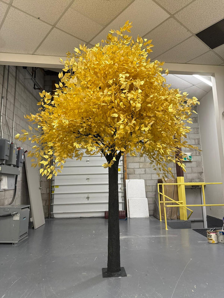 10ft Luxury Golden Banyan Artificial Tree