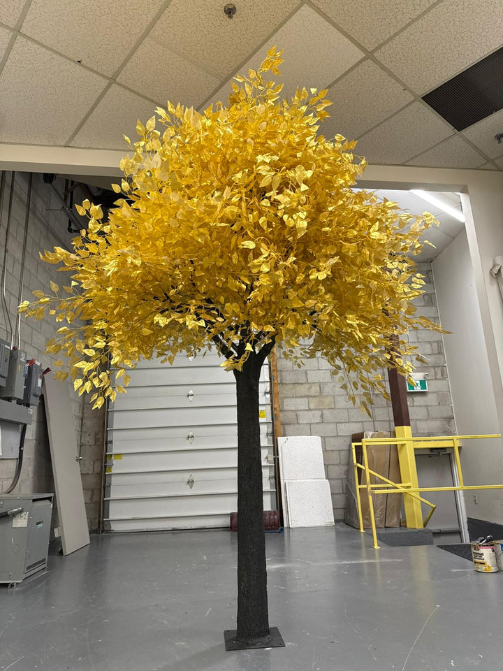 10ft Luxury Golden Banyan Artificial Tree