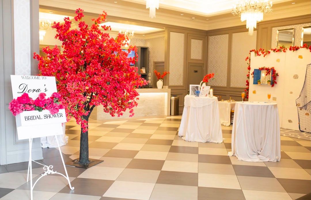 Artificial 8ft Bougainvillea Flower Tree Rental