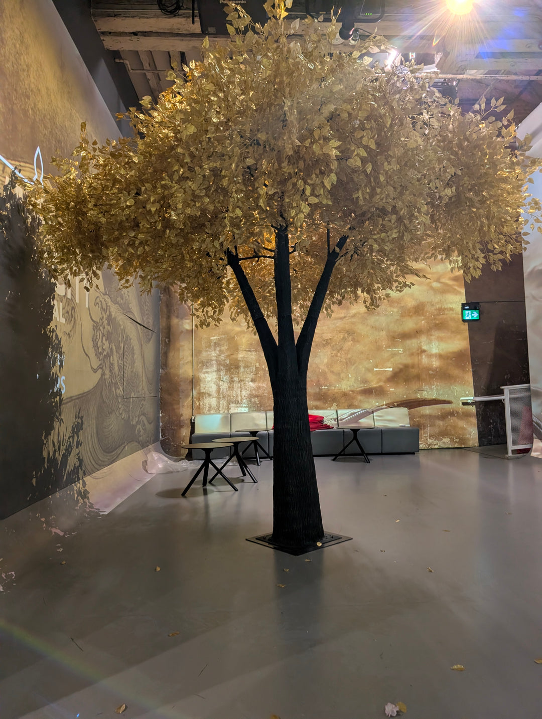 12ft Golden Banyan Tree – Luxury Giant Artificial Tree