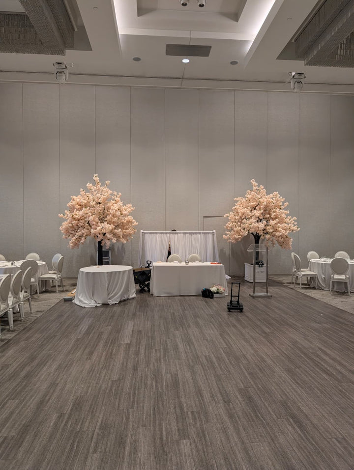 8ft White Pink Cherry Blossom Tree