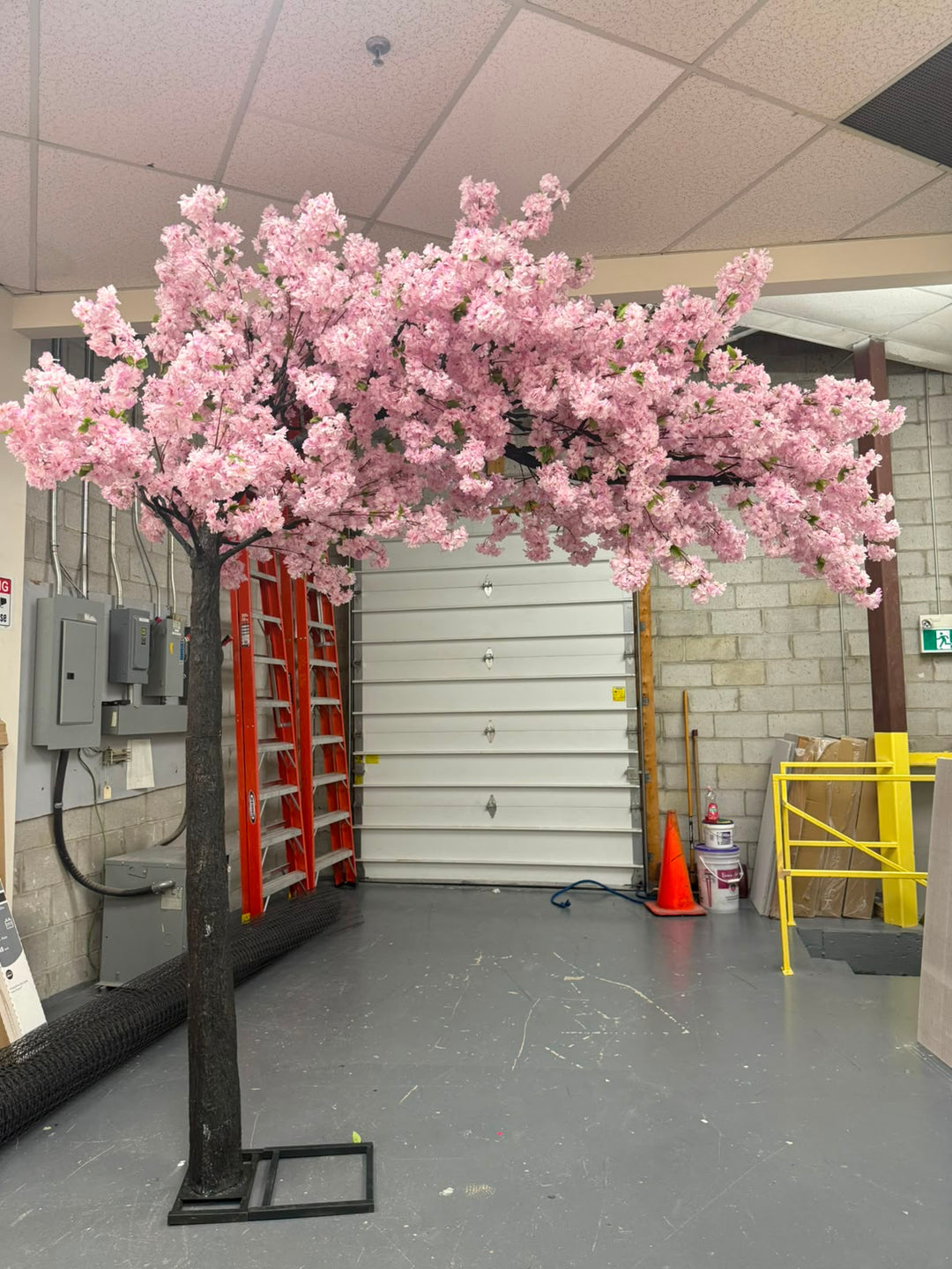 10ft Artificial Light Purple Cherry Blossom Arch Tree Rental