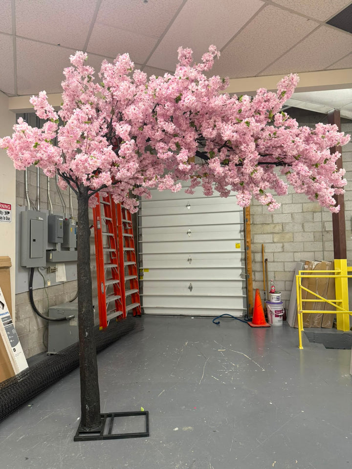 10ft Artificial Light Purple Cherry Blossom Arch Tree Rental