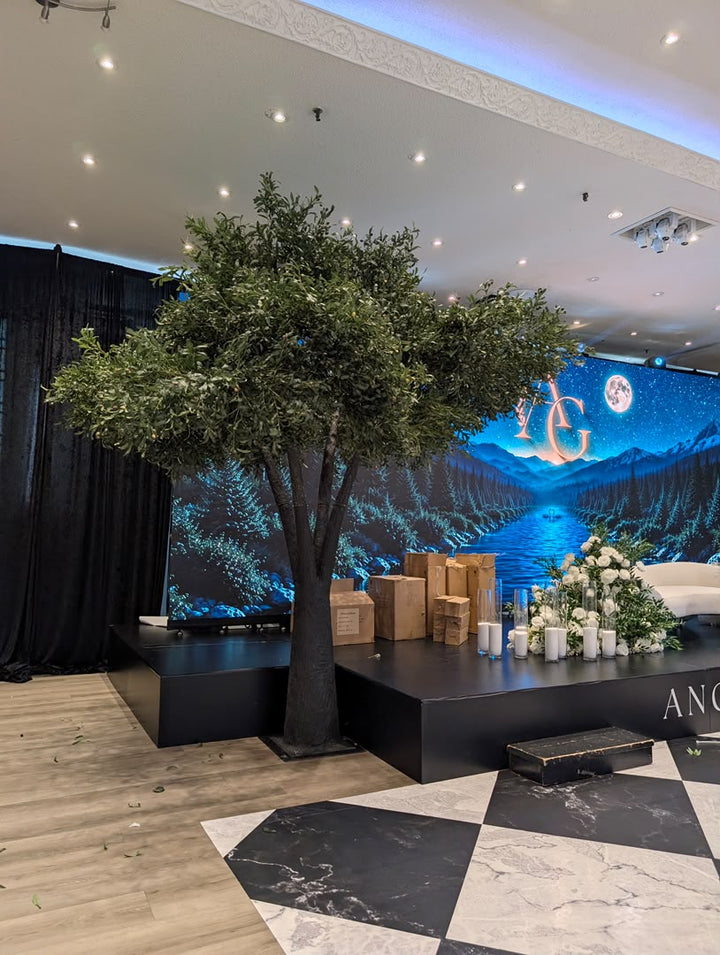 15ft Artificial Olive Tree